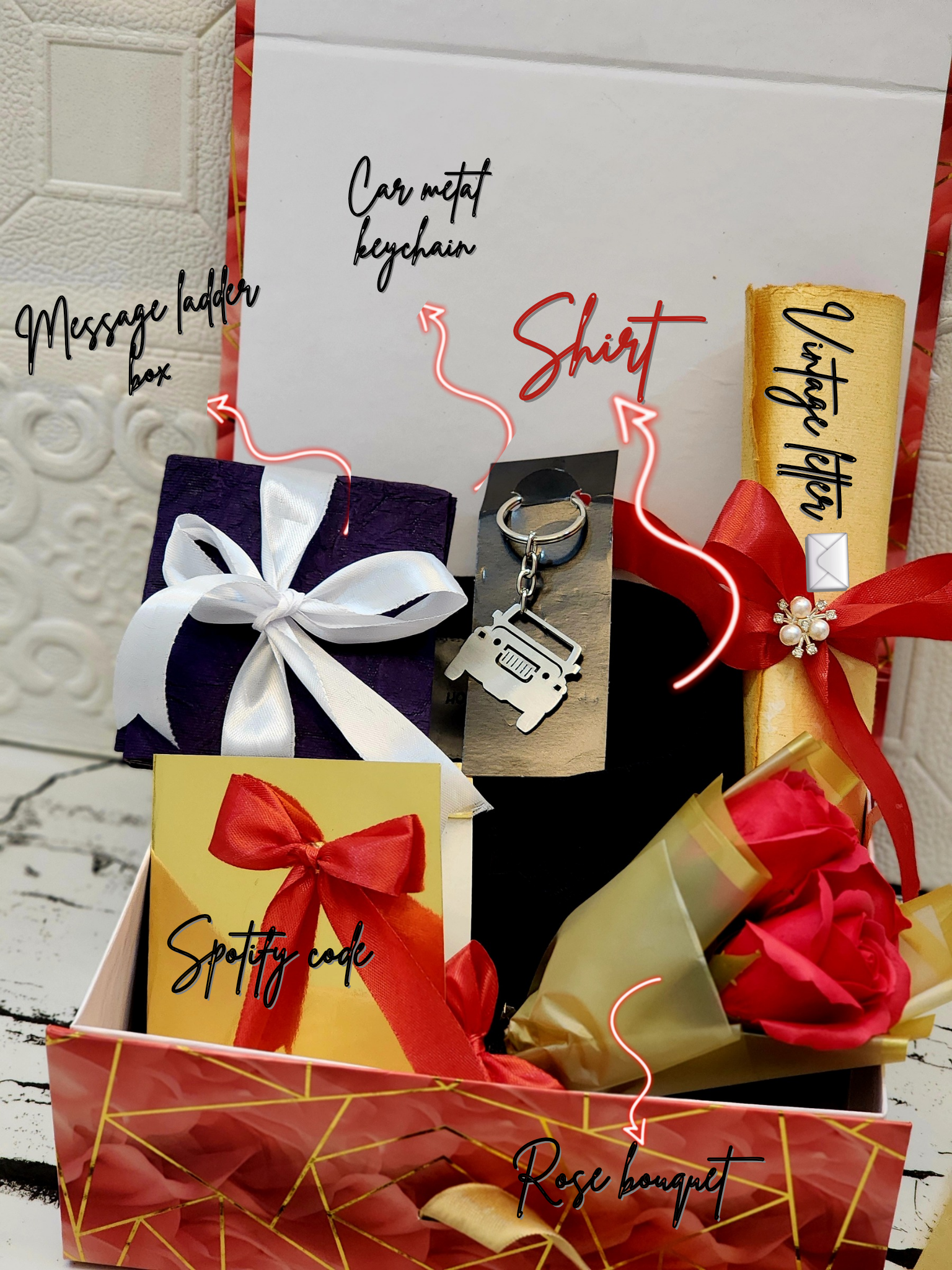 🎁❤️ Luxury Personalized Gift Hamper for Him – Custom & Romantic