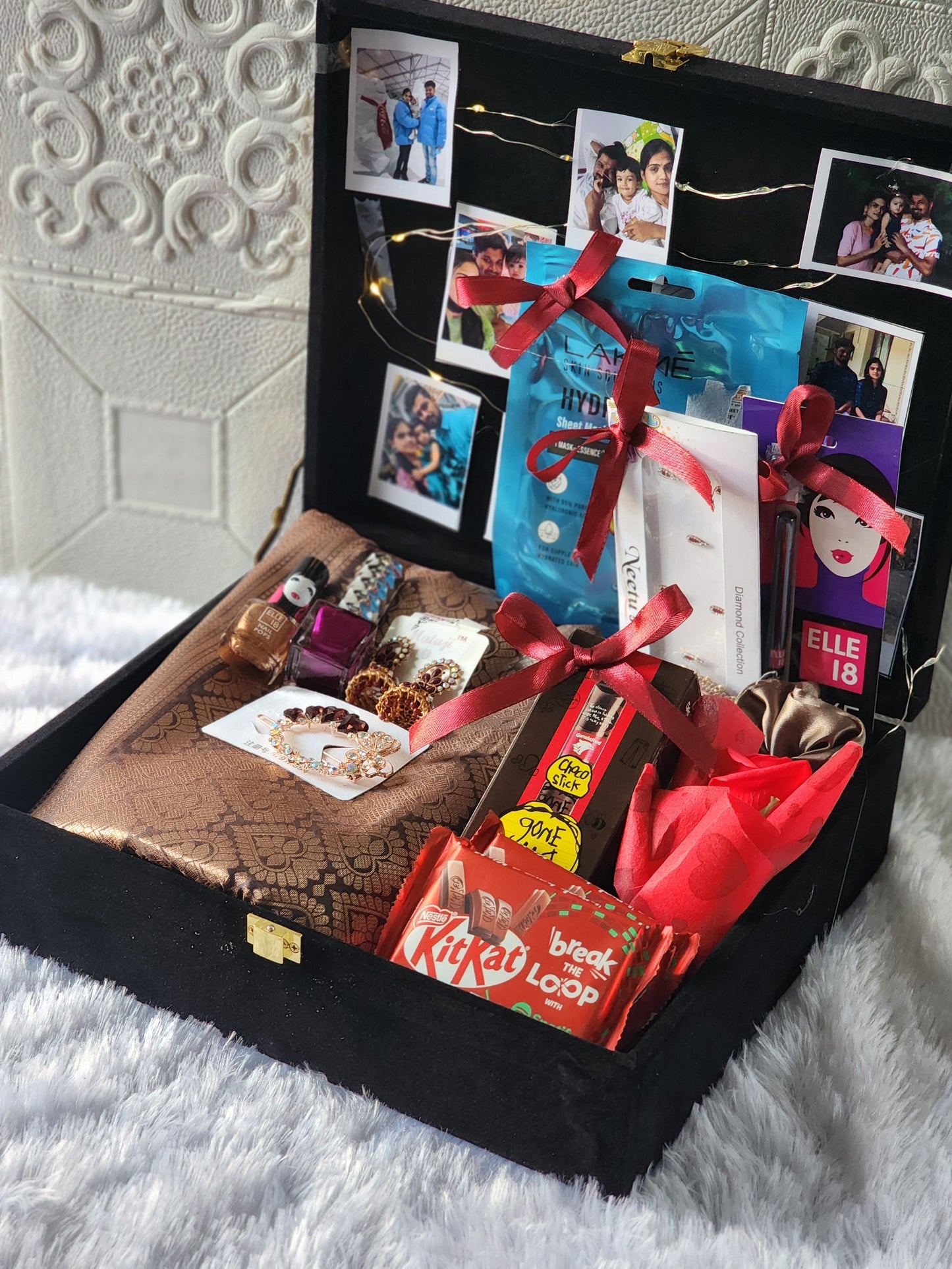 Festive Saree Surprise Hamper | Wedding & Anniversary Gift