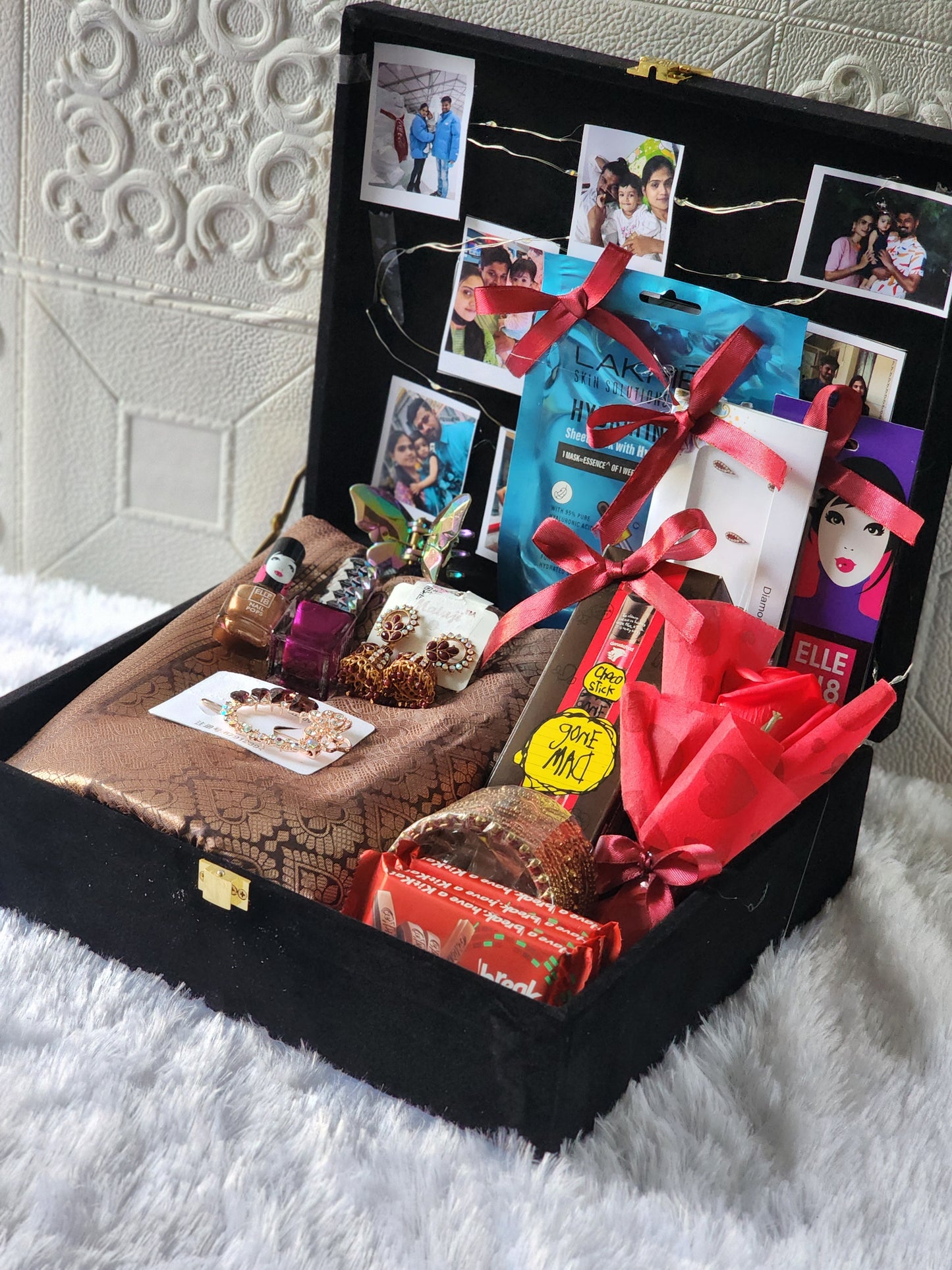 Festive Saree Surprise Hamper | Wedding & Anniversary Gift