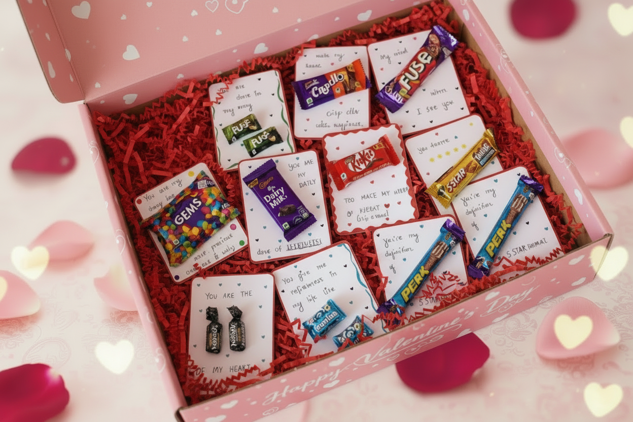 Edible Chocolate Card | Romantic Proposal Gift Idea