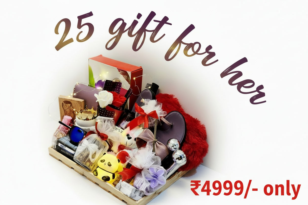 Her 25th Chapter – Luxury Birthday Surprise Hamper (25 Gifts)