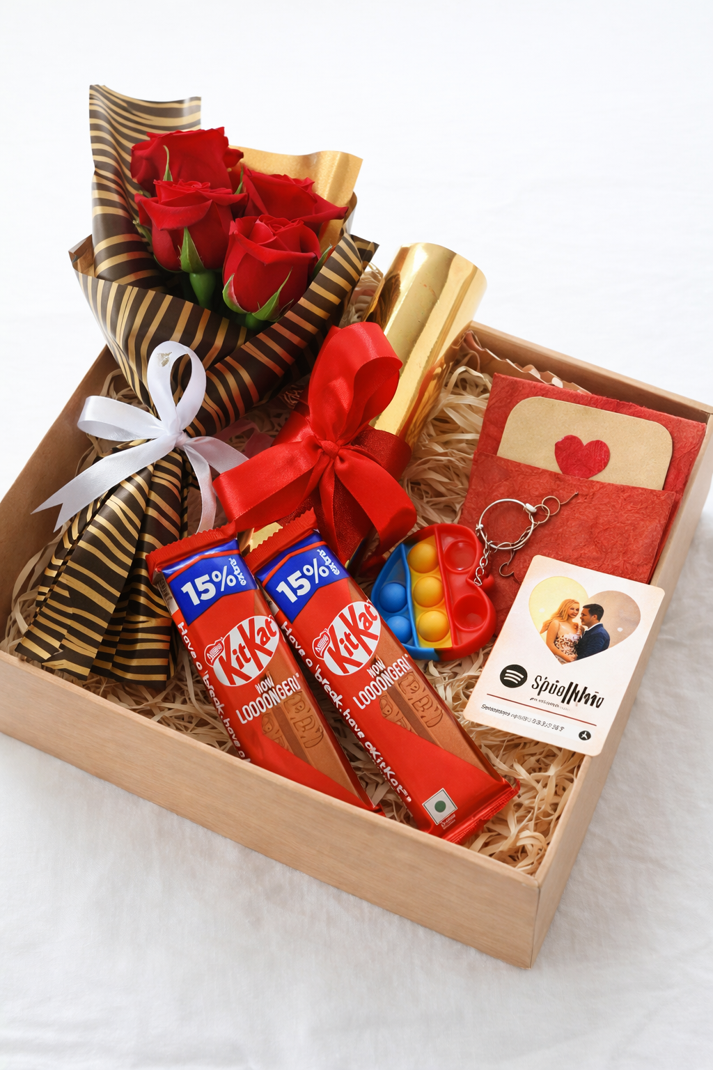 5 Senses Love Hamper – Unique Anniversary Gift for Couples