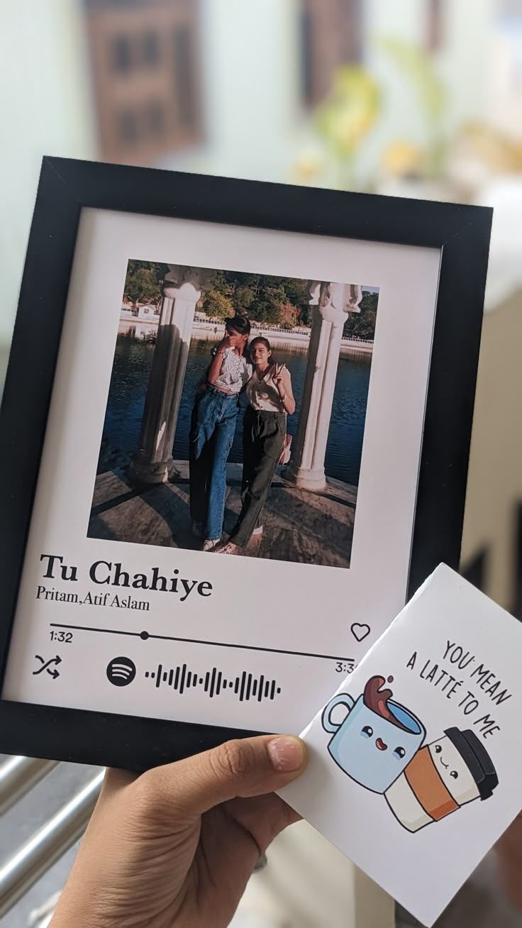 Custom Spotify Music Photo Frame – Personalized Song Frame