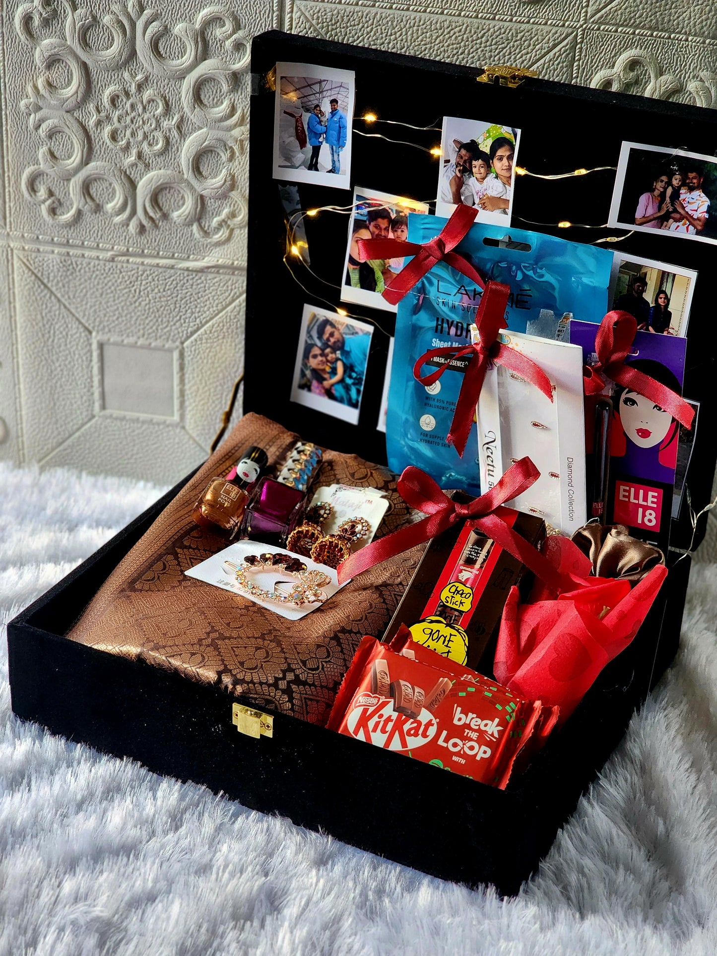 Festive Saree Surprise Hamper | Wedding & Anniversary Gift
